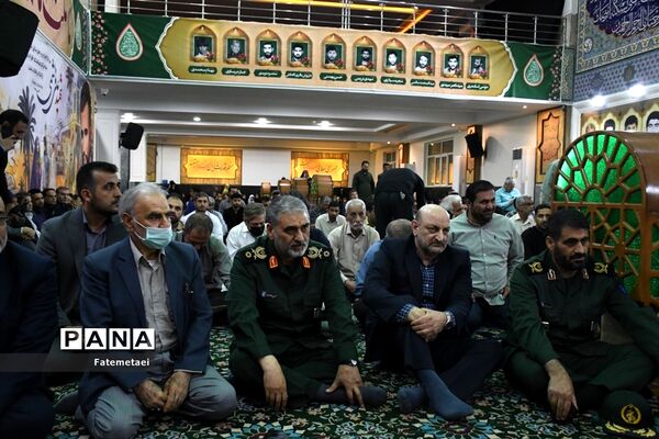 مراسم گرامیداشت سالگرد سردار سرلشکر علی هاشمی و یاران شهیدش در اهواز