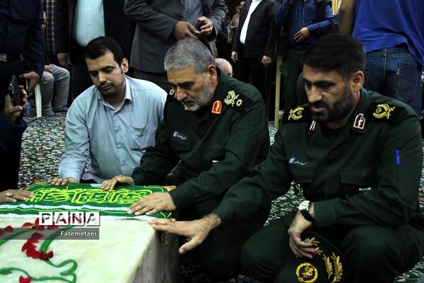 مراسم گرامیداشت سالگرد سردار سرلشکر علی هاشمی و یاران شهیدش در اهواز