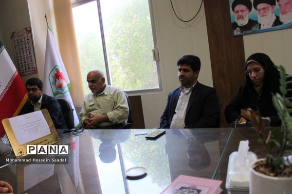 جلسه هم‌اندیشی مشترک ستاد اقامه نماز و آموزش و پرورش استان بوشهر