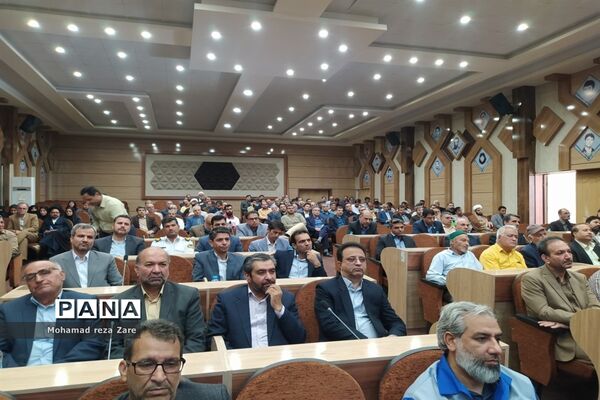 مراسم تکریم و معارفه فرماندار کاشمر