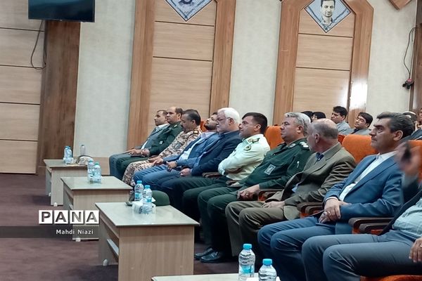 مراسم تکریم و معارفه فرماندار کاشمر