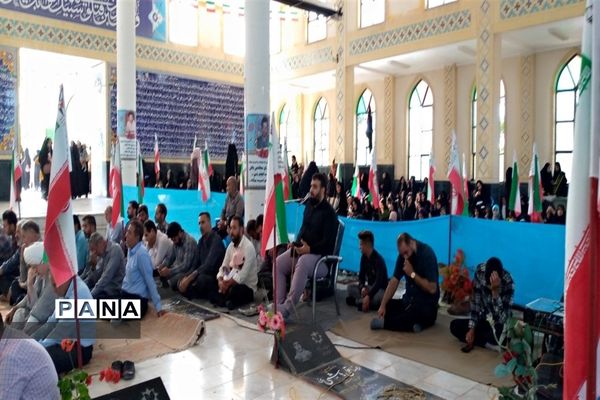 برگزاری مراسم  دعای روز عرفه در شهرستان بن