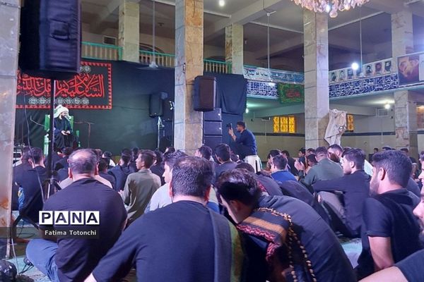 مراسم شام شهادت امام محمدباقر(علیهالسلام) درگلزارشهدای شیراز