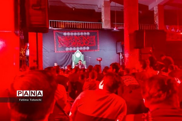 مراسم شام شهادت امام محمدباقر(علیهالسلام) درگلزارشهدای شیراز