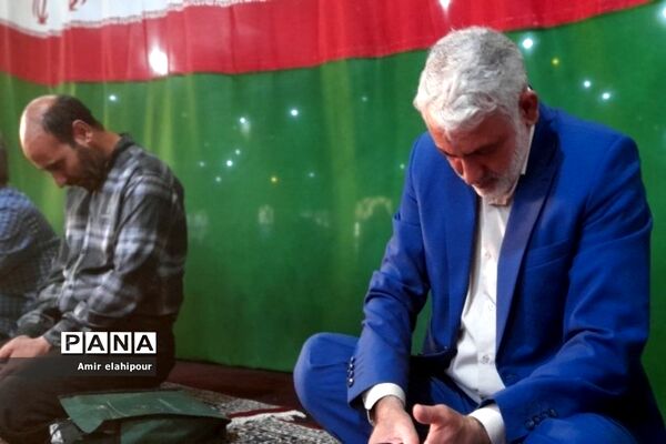 برگزاری مراسم دعای عرفه در مصلی صاحب‌الزمان شهرستان بهارستان