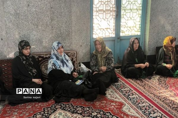 مراسم دعای عرفه در روستای ولی‌آباد شهرستان قرچک