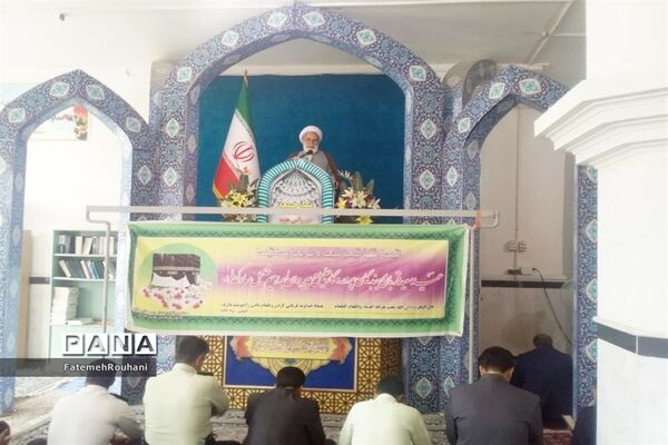 مراسم نماز عید سعید قربان در شهرستان خلیل آباد