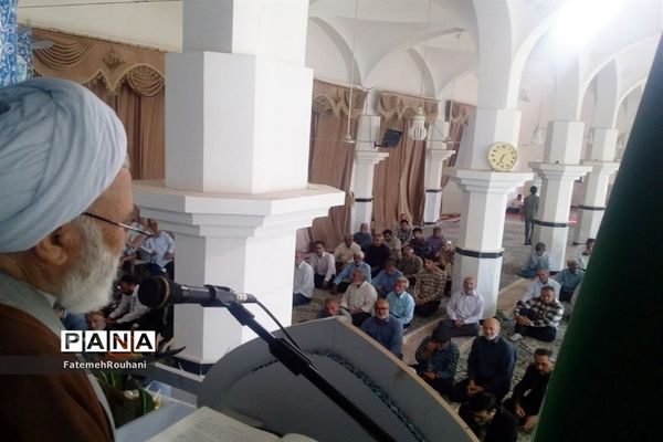 مراسم نماز عید سعید قربان در شهرستان خلیل آباد