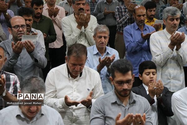 اقامه نماز عید سعید قربان در شهرستان قدس