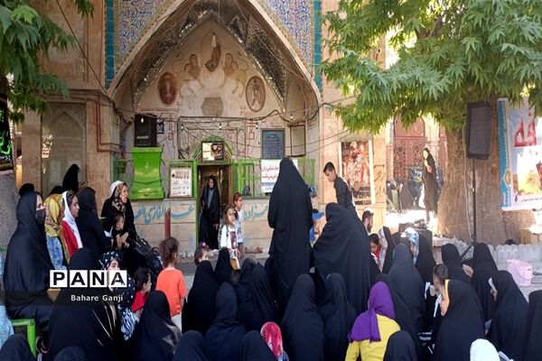 قرائت دعای عرفه در جوار حرم امامزاده سلطان نورالدین اردکان