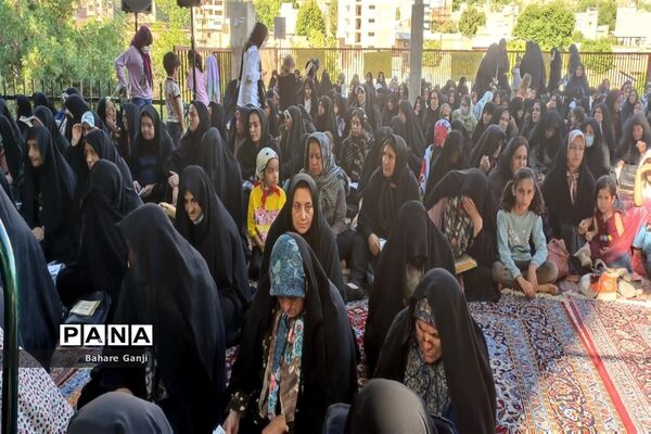 قرائت دعای عرفه در جوار حرم امامزاده سلطان نورالدین اردکان