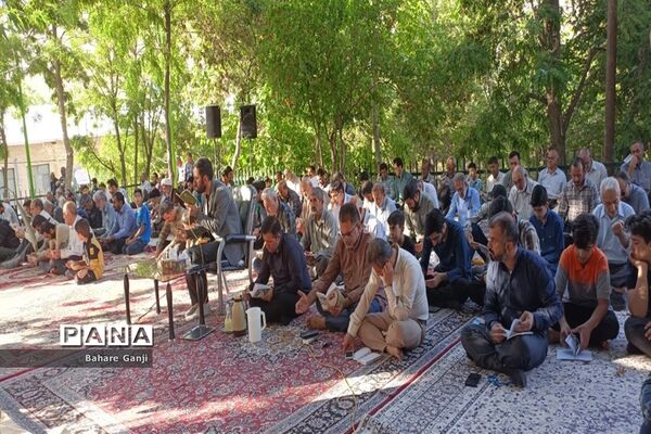 قرائت دعای عرفه در جوار حرم امامزاده سلطان نورالدین اردکان