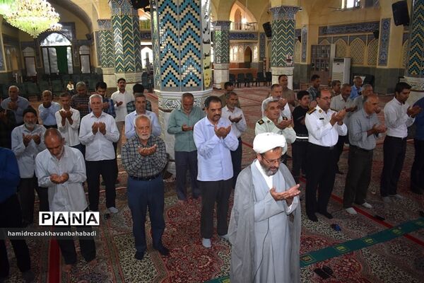 اقامه نماز عید قربان در بهاباد