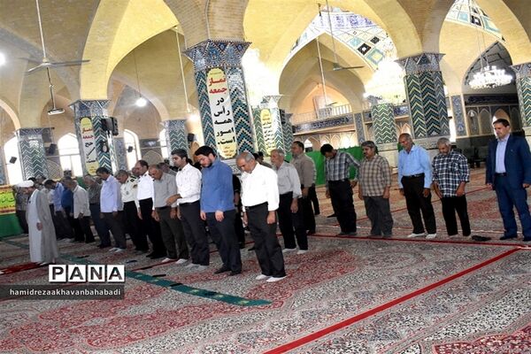 اقامه نماز عید قربان در بهاباد