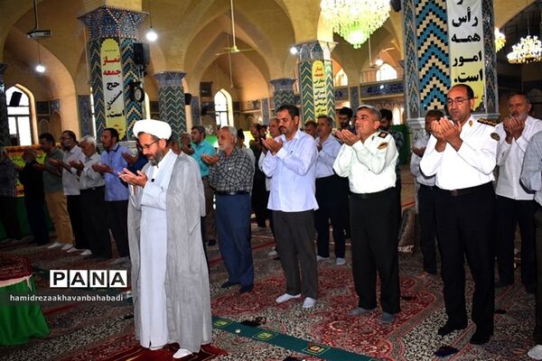 اقامه نماز عید قربان در بهاباد
