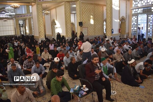 طنین‌انداز شدن دعای عرفه در بهاباد