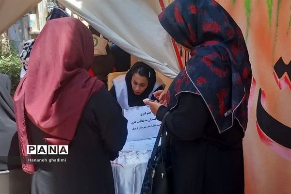 برپایی ایستگاه‌سلامت توسط جمعیت هلال‌احمر قرچک در روستای ولی‌آباد