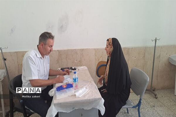 بیمارستان صحرایی  جهادی در شهر دژکرد اقلید
