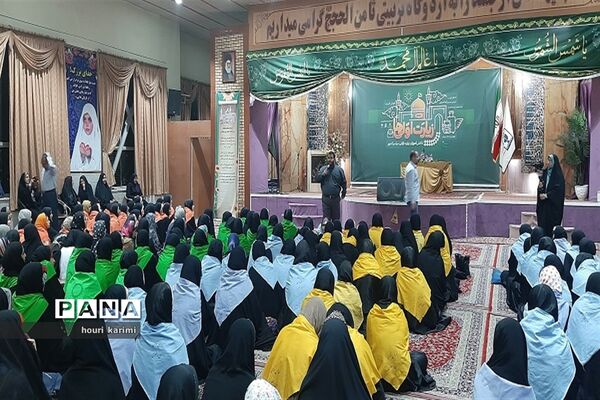 سفر دانش‌آموزان زیارت اولی شهرستان مانه و سملقان به حرم امام رضا(ع)