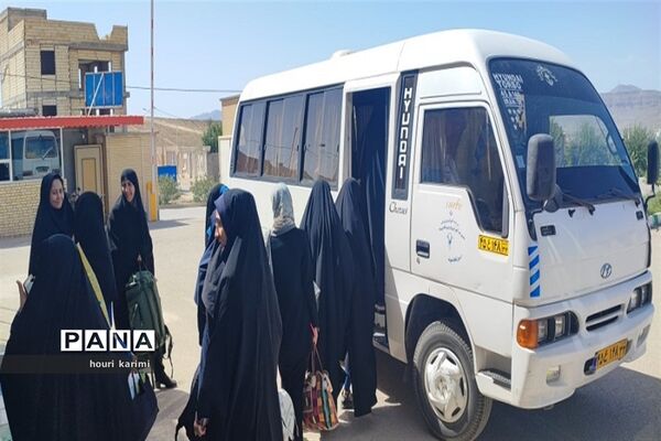 سفر دانش‌آموزان زیارت اولی شهرستان مانه و سملقان به حرم امام رضا(ع)