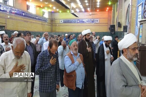 ‌برگزاری نماز جمعه در شهر جوادآباد