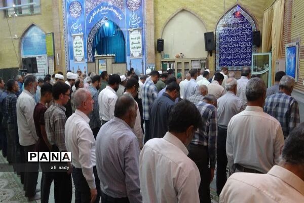 ‌برگزاری نماز جمعه در شهر جوادآباد
