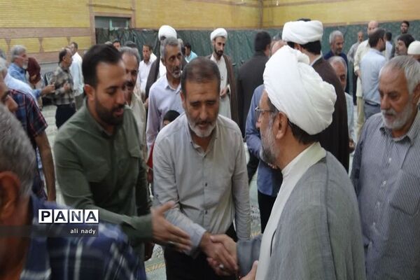 ‌برگزاری نماز جمعه در شهر جوادآباد