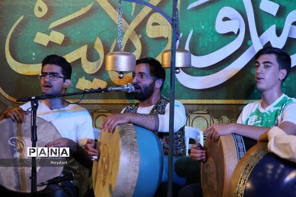 جشن  آغاز دهه امامت و ولایت در دولت‌آباد