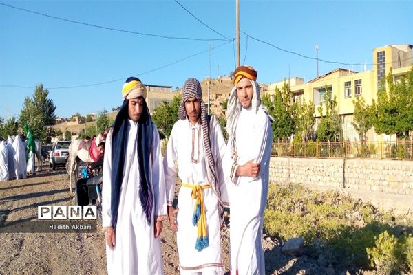 بازسازی واقعه غدیرخم در شهرستان بن