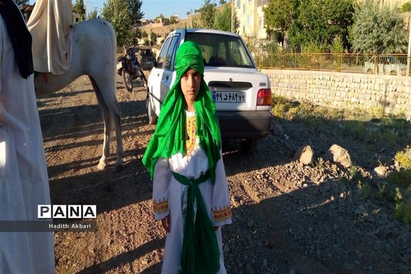 بازسازی واقعه غدیرخم در شهرستان بن