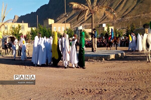 بازسازی واقعه غدیرخم در شهرستان بن