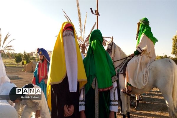 بازسازی واقعه غدیرخم در شهرستان بن