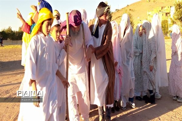 بازسازی واقعه غدیرخم در شهرستان بن