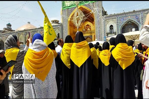 اعزام پنجمین گروه دانش‌آموزان زیارت‌اولی به مشهد مقدس