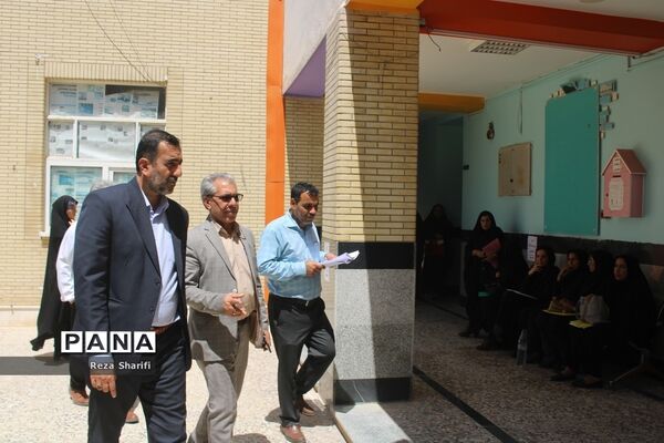 بازدید از روند بررسی مدارک گزینش آزمون استخدامی آموزش و پرورش استان بوشهر