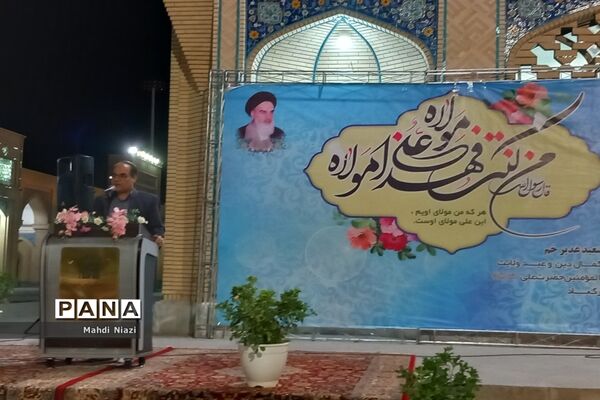 محفل ادبی مژده رحمت در آرامگاه شهید‌مدرس کاشمر