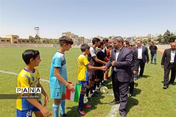 افتتاح زمین چمن طبیعی شهید‌ثمری در ملارد