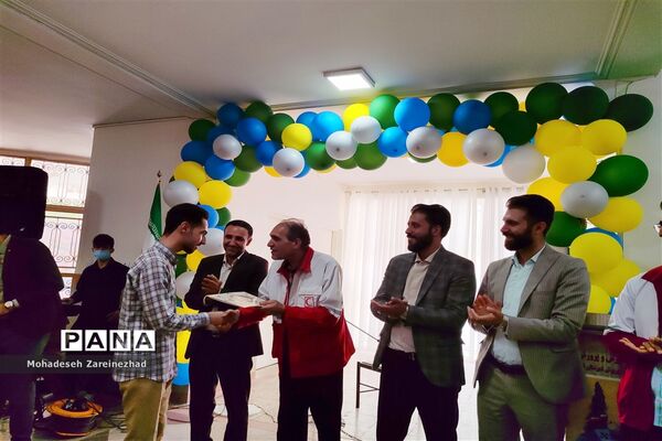 آیین افتتاحیهٔ پایگاه‌های اوقات فراغت تابستانی در شهرستان‌ قرچک