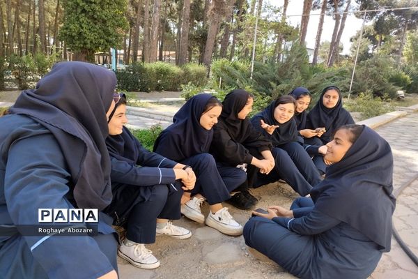 اردوی تابستانی دانش‌‌‌آموزان مدرسه عصمت در اردوگاه استانی شهید‌منتظری شهریار