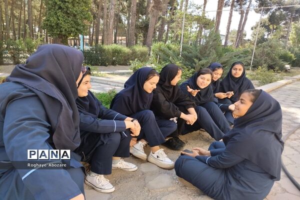 اردوی تابستانی دانش‌‌‌آموزان مدرسه عصمت در اردوگاه استانی شهید‌منتظری شهریار