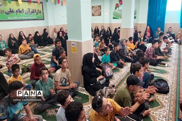 برگزاری آیین افتتاحیه کلاس‌های اوقات فراغت تابستان دار‌القرآن شهرستان شیروان