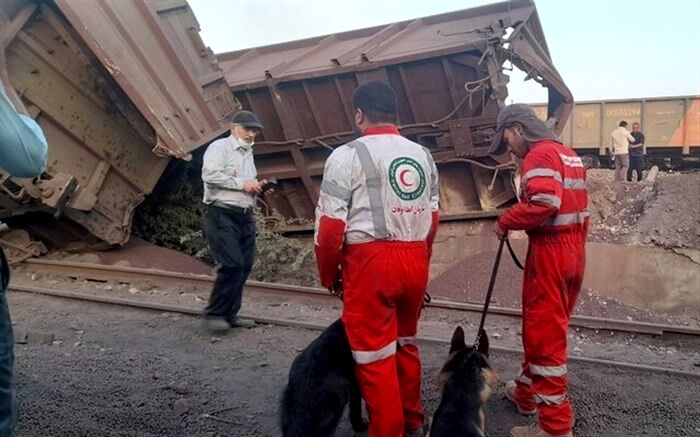 یک فوتی و ۲ مصدوم در پی وقوع حادثه برای قطار باری در بندرعباس