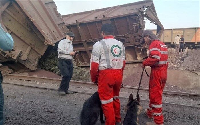 یک فوتی و ۲ مصدوم در پی وقوع حادثه برای قطار باری در بندرعباس