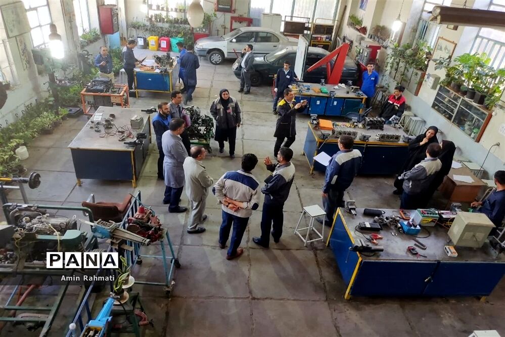برگزاری مسابقات علمی مهارتی هنرستان‌های استان فارس