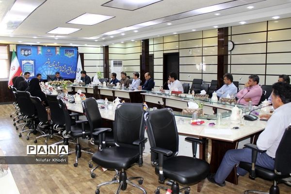 جلسه هماهنگی مربیان، سرپرستان و داوران اعزامی به مسابقات ورزشی کشور در بوشهر