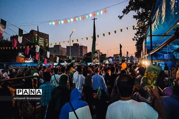 حضور پرشکوه مردم تهران در جشن  عید غدیر