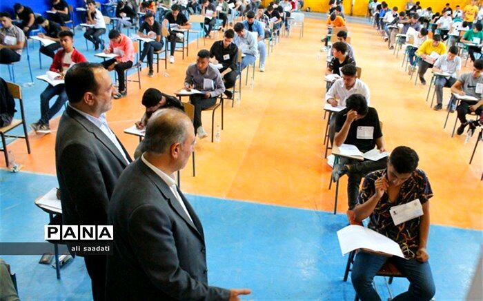 بازدید از حوزه‌های امتحانی کنکور سراسری کلات