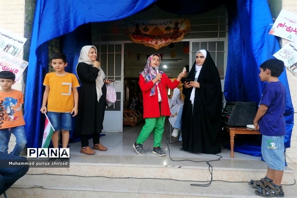 موکب غدیرانه سازمان دانش‌آموزی و کانون فرهنگی و تربیتی اندیشه