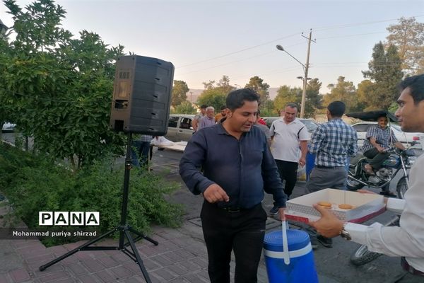 موکب غدیرانه سازمان دانش‌آموزی و کانون فرهنگی و تربیتی اندیشه