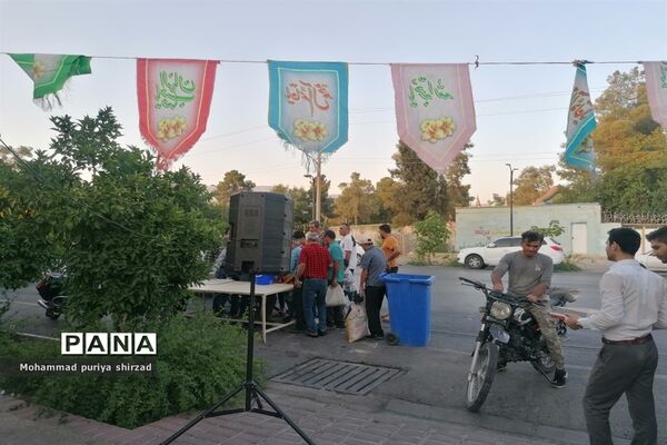 موکب غدیرانه سازمان دانش‌آموزی و کانون فرهنگی و تربیتی اندیشه
